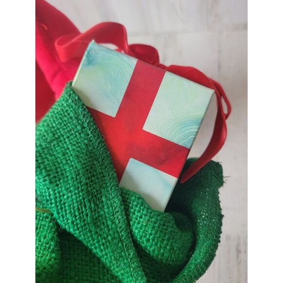 Annalee 1989 AS IS santa claus 16" large toy sack bag Xmas figure - Picture 9 of 16